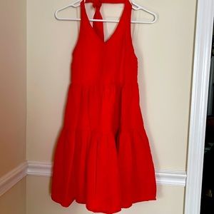 Red dress by American Eagle